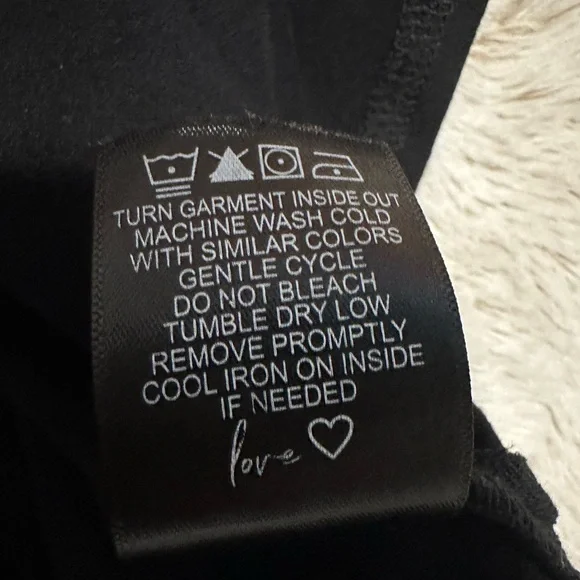 NIC+ZOE Black Long Sleeve Ruched Draped Cowl Neck Dress - Picture 4 of 12